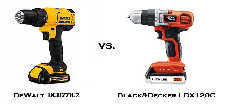 Black and Decker LDX120C vs LDX220C 